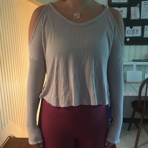 Sweet Claire open shoulder top